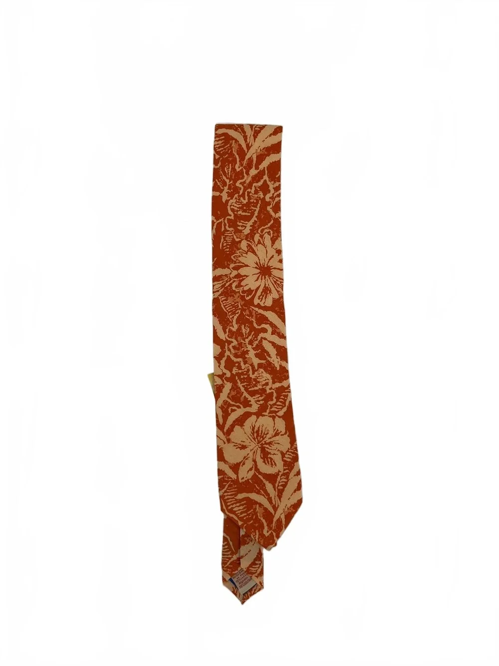 Tommy Bahama Floral Silk-Cotton Tie | OS Regular Orange